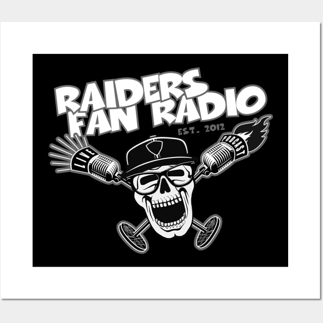 2021 Raiders Fan Radio Logo Wall Art by Raiders Fan Radio swag!